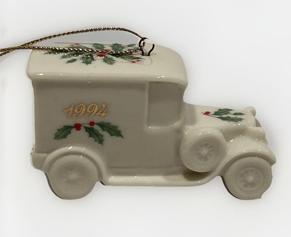 Lenox Delivery Truck- 1994 Christmas Ornament-No Box